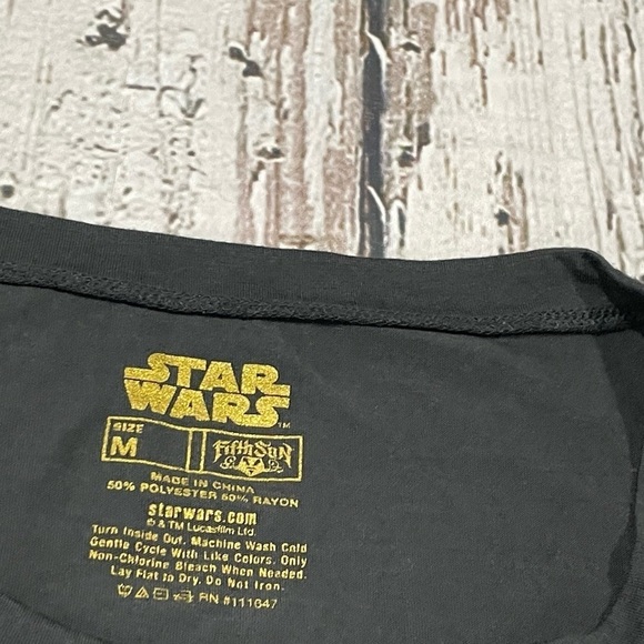 Women's Star Wars The Force Awakens Graphic SOFT tee Top Tees - Picture 4 of 4